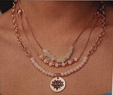 Load image into Gallery viewer, Paparazzi ~ Glimpse of Malibu ~ Fashion Fix Complete Trend Blend ~ Rose Gold Necklace Set