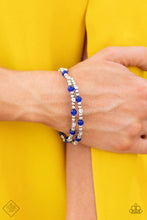 Load image into Gallery viewer, Paparazzi ~ Glimpses of Malibu ~ Fashion Fix Complete Trend Blend ~ Blue Necklace Set