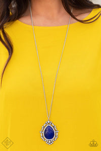 Paparazzi ~ Glimpses of Malibu ~ Fashion Fix Complete Trend Blend ~ Blue Necklace Set