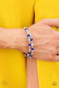 Paparazzi ~ Glimpses of Malibu ~ Fashion Fix Complete Trend Blend ~ Blue Necklace Set