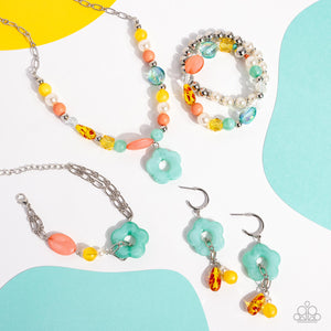 Paparazzi ~ Glimpses of Malibu ~ fashion Fix Complete Trend Blend ~ Multi Necklace Set