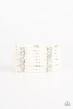 Load image into Gallery viewer, Paparazzi ~ Get In Line ~ White Pearl Bracelet