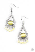 Load image into Gallery viewer, Paparazzi ~ Give Me The GLOW-down ~ Yellow Earrings