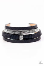 Load image into Gallery viewer, Paparazzi ~ Glamor-azzi ~ Blue Urban Bracelet