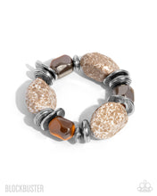 Load image into Gallery viewer, Paparazzi ~ Glaze of Glory ~ Peach Bracelet (Blockbuster)