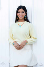 Load image into Gallery viewer, Paparazzi ~ Glimpses of Malibu ~ fashion Fix Complete Trend Blend ~ Multi Necklace Set