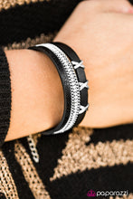 Load image into Gallery viewer, Paparazzi ~ Go The X-tra Mile ~ Black Urban Bracelet - Klassy Jewelz Boutique