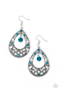 Paparazzi ~ Gotta Get That Glow ~ Blue Earrings