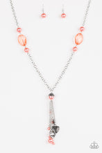 Load image into Gallery viewer, Paparazzi ~ Heart-Stopping Harmony ~ Orange Necklace Set