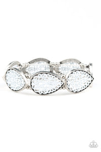 Paparazzi ~ Heirloom Hunter ~ White Bracelet