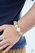 Load image into Gallery viewer, Paparazzi ~ Here I Am ~ White Bracelet