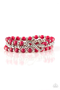 Paparazzi ~ Immeasurably Infinite ~ Pink Bracelet