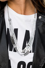 Load image into Gallery viewer, Paparazzi ~ Industrial Illumination ~ Silver Necklace Set (Fashion Fix Exclusive)