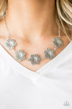 Load image into Gallery viewer, Paparazzi ~ Island Maven ~ Silver Necklace Set