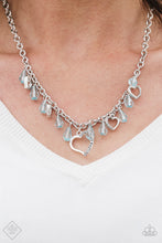 Load image into Gallery viewer, Paparazzi ~ Keep Me In Your Heart ~ Blue Necklace Set
