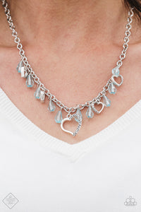 Paparazzi ~ Keep Me In Your Heart ~ Blue Necklace Set