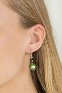 Paparazzi ~ Lead Role ~ Green Necklace Set