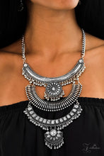 Load image into Gallery viewer, Paparazzi ~ &quot;Legend&quot; ~ ZI Collection ~ Silver Necklace Set