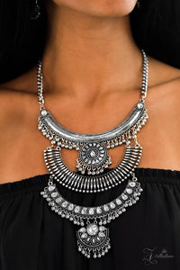 Paparazzi ~ "Legend" ~ ZI Collection ~ Silver Necklace Set