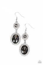 Load image into Gallery viewer, Paparazzi ~ Let It BEDAZZLE ~ Silver Earrings