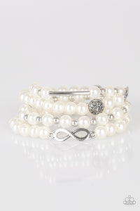Paparazzi ~ Limitless Luxury ~ White Pearl Bracelet