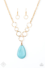 Load image into Gallery viewer, Paparazzi ~ Livin On A PRAIRIE ~ Gold Necklace Set (Fashion Fix Exclusive)
