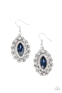 Paparazzi ~ Long May She Reign ~ Blue Earrings
