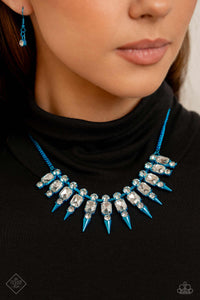 Paparazzi ~ Magnificent Musings ~ Fashion Fix Complete Trend Blend ~ Blue Necklace Set