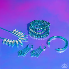 Load image into Gallery viewer, Paparazzi ~ Magnificent Musings ~ Fashion Fix Complete Trend Blend ~ Blue Necklace Set