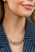 Load image into Gallery viewer, Paparazzi ~ Magnificent Musings ~Fashion Fix Complete Trend Blend ~ Gold Necklace Set