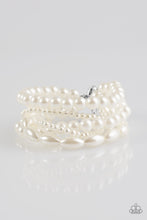 Load image into Gallery viewer, Paparazzi ~ Marvelously Mumbai ~ White Bead Bracelet
