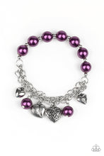 Load image into Gallery viewer, Paparazzi ~ More Amour ~ Purple Bracelet