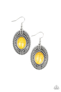 Paparazzi ~ Mountain Melody ~ Yellow Earrings