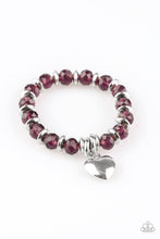 Load image into Gallery viewer, Paparazzi ~ Need I Say AMOUR? ~ Purple Bracelet