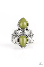 Load image into Gallery viewer, Paparazzi ~ New Age Leader ~ Green Ring with Stretchy Band