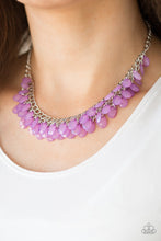 Load image into Gallery viewer, Paparazzi ~ Next In SHINE ~ Purple Necklace and Bracelet Set - Klassy Jewelz Boutique