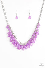 Load image into Gallery viewer, Paparazzi ~ Next In SHINE ~ Purple Necklace and Bracelet Set - Klassy Jewelz Boutique