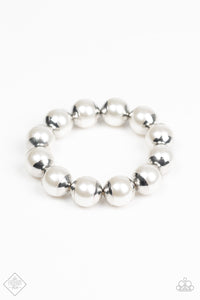 Paparazzi ~ The Show Must Go On! Fashion Fix ~ White Pearl Necklace and Bracelet Set