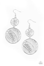 Load image into Gallery viewer, Paparazzi ~ Palm Oasis ~ Silver Earrings