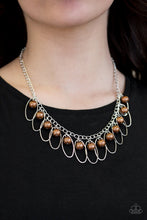 Load image into Gallery viewer, Paparazzi ~ Party Princess ~ Brown Necklace Set