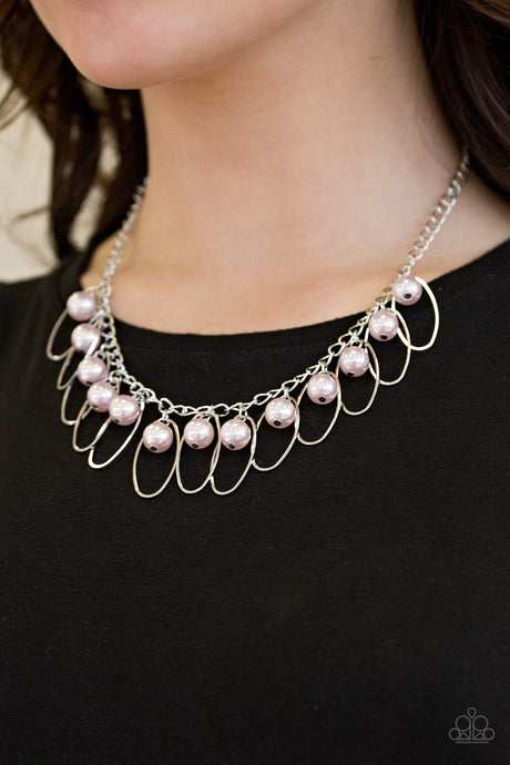 Paparazzi ~ Party Princess ~ Pink Necklace Set