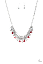 Load image into Gallery viewer, Paparazzi ~ Party Spree ~ Red Beaded Necklace  and Bracelet Set