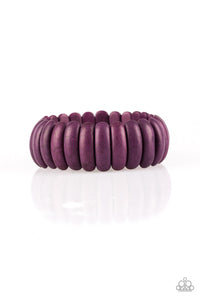 Paparazzi ~ Peacefully Primal ~ Purple Bracelet