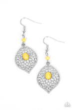 Load image into Gallery viewer, Paparazzi ~ Perky Perennial ~ Yellow Earrings