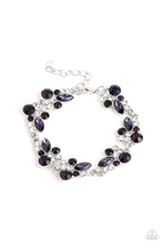 Load image into Gallery viewer, Paparazzi ~ Swimming in Sparkles ~ Purple Necklace and Bracelet Set