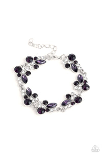 Paparazzi ~ Swimming in Sparkles ~ Purple Necklace and Bracelet Set