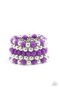 Paparazzi ~ Pop-YOU-lar Culture ~ Purple Bracelet