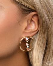 Load image into Gallery viewer, Paparazzi ~ Pronged Patchwork ~ Multi Post Earrings