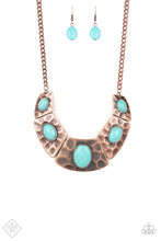 Load image into Gallery viewer, Paparazzi ~ RULER In Favor ~ Copper Necklace Set (Fashion Fix Exclusive)