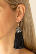 Load image into Gallery viewer, Paparazzi ~ Razzle Riot ~ Black Earrings